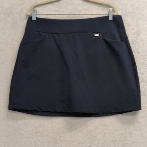Greg Norman Women's Navy Active Golf Skort Size‎ L
